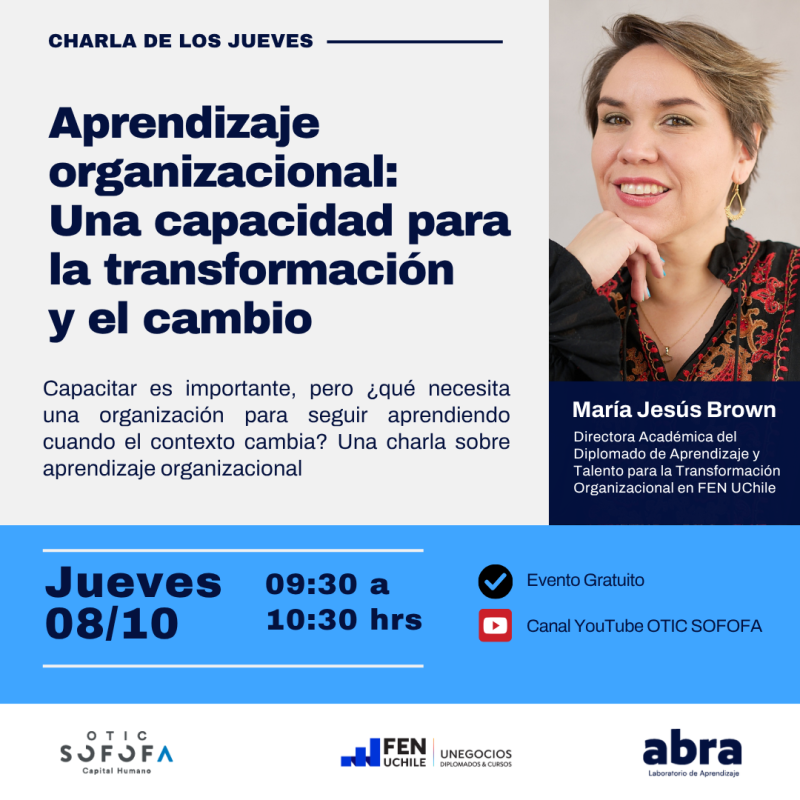 Aprendizaje organizacional: Una capacidad para la transformación y cambio